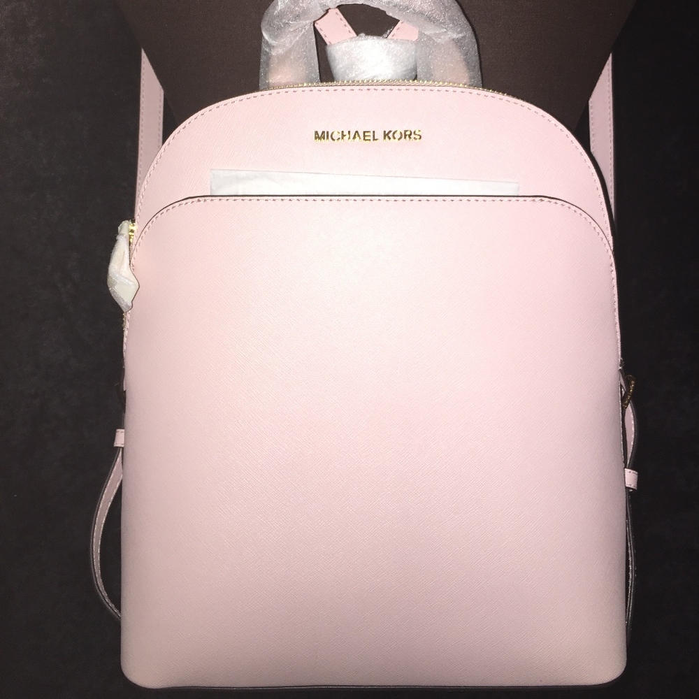 NWT - MICHAEL KORS LEATHER BLOSSOM BACKPACK - Picture 2 of 8